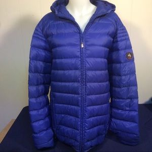 Canadian Peak Down Blue PufferJacket Women’s  size XL Ski snowboarding jacket